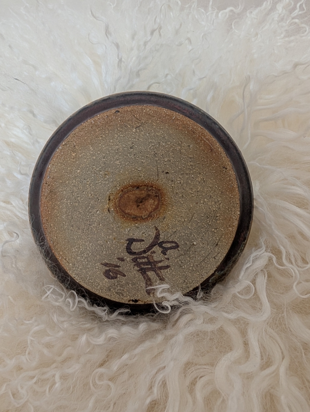 Artisan Ceramic Ring Holder - Galaxy Glaze - Picture 4 of 8